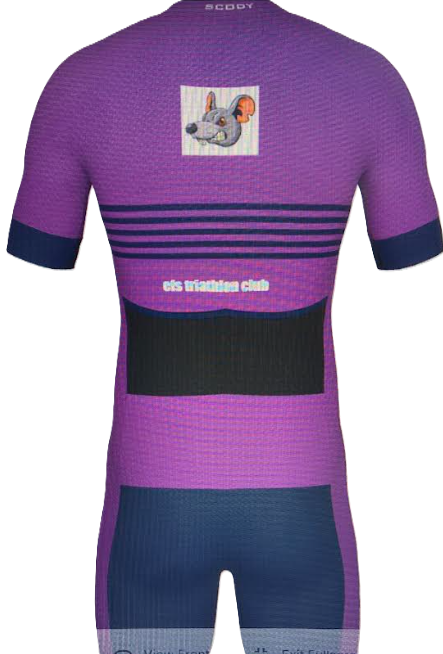 efs Club Tri Suit 2026/27 - Style- Male with sun sleeves