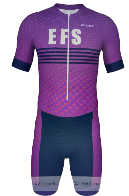 efs Club Tri Suit 2026/27 - Style- Male with sun sleeves