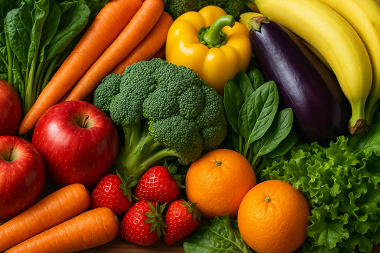 healthy frruit and vagetables